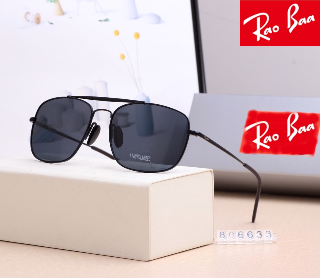 Men Rao Baa Sunglasses Classic Brand Retro Sunglasses Luxury Designer Eyewear Ray Bans Designers Sun Glasses Woman AJ 806633 with box Lens polarization
Men Rao Baa Sunglasses Classic Brand Retro Sunglasses Luxury Designer Eyewear Ray Bans Designers Sun Glasses Woman AJ 806633 with box Lens polarization