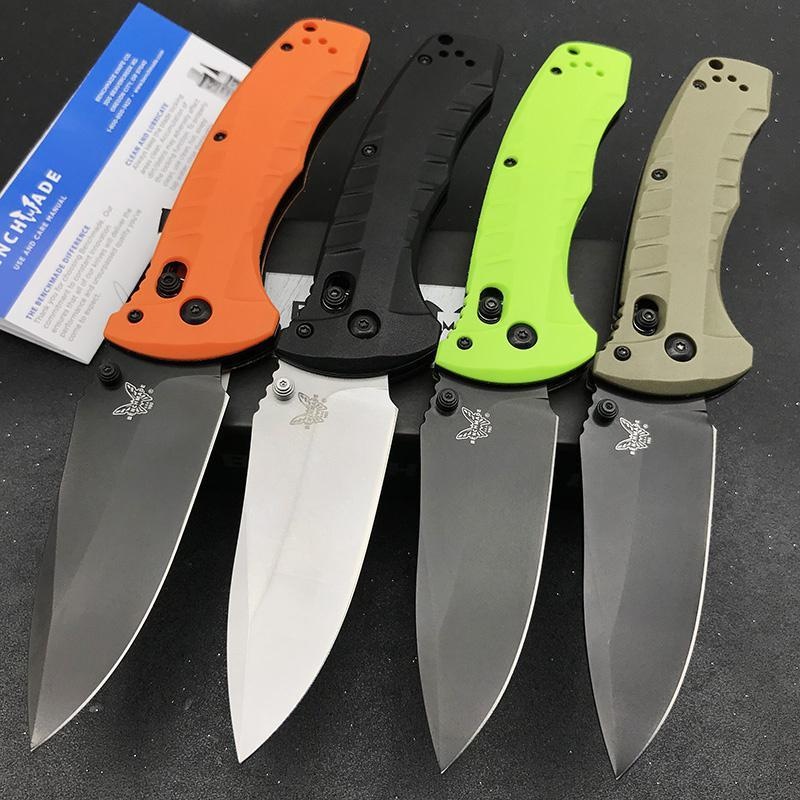 

New Benchmade 980 Turret Folding Knife 3.7" S30V 980SBK Outdoor Survival Self defense EDC Hunting Tool Camping Folding Pokcet Knife BM 535 15080 15535 940 4600 9400 3300