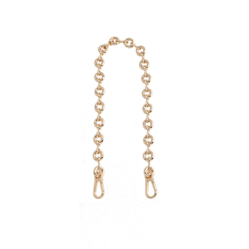 Bag Parts Accessories Chain Donut Geometric Lucky Transformation Underarm Metal Shoulder Strap 230320