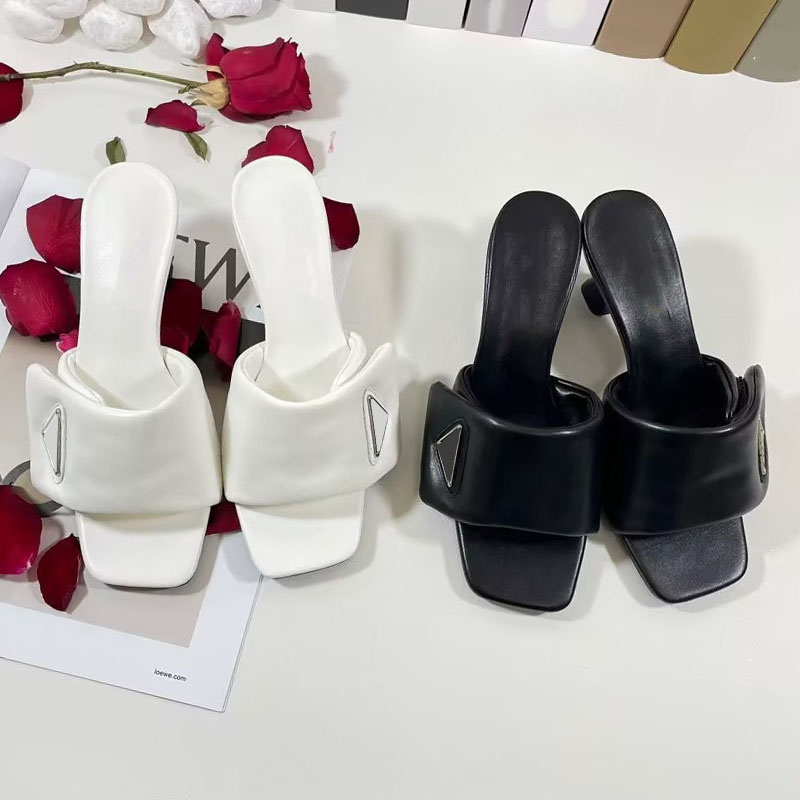 Luxury Designer Soft Sheep Leather Sandals Heels Muilezels Shoes Slip-on Women Slides Slipper Size 35-40 With Box, Colour 4
Luxury Designer Soft Sheep Leather Sandals Heels Muilezels Shoes Slip-on Women Slides Slipper Size 35-40 With Box, Colour 4