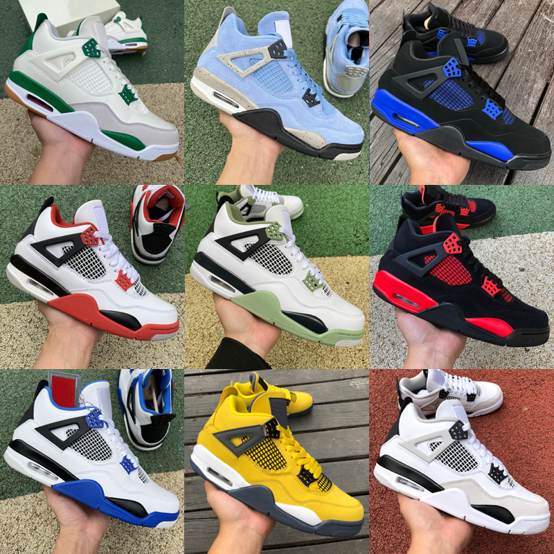 4s basketball shoes women men 4 military black cat oreo fire red thunder sail university blue cool greys seafoam cactus jack canvas bred sports sneakers Size 36-47, As photo 43
4s basketball shoes women men 4 military black cat oreo fire red thunder sail university blue cool greys seafoam cactus jack canvas bred sports sneakers Size 36-47, As photo 43