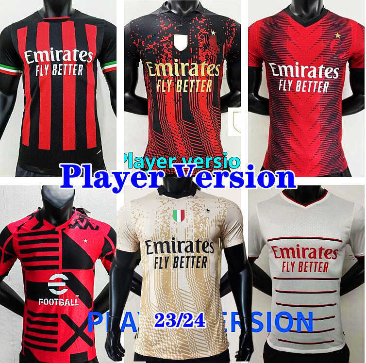 Player Version 2022 2023 2024 IBRAHIMOVIC TOMORI Soccer Jerseys 22 23 24 AC MilAns BRAHIM GIROUD TONALI KESSIE THEO REBIC R.LEAO Football Shirt
Player Version 2022 2023 2024 IBRAHIMOVIC TOMORI Soccer Jerseys 22 23 24 AC MilAns BRAHIM GIROUD TONALI KESSIE THEO REBIC R.LEAO Football Shirt