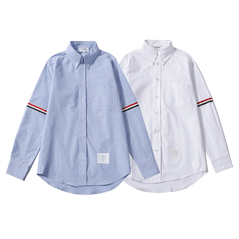 Thom Browne Mens designer Shirt Hawaiian oversize Casual shirt Striped simple fashion luxury brand European American, 0000--b@g
Thom Browne Mens designer Shirt Hawaiian oversize Casual shirt Striped simple fashion luxury brand European American, 0000--b@g