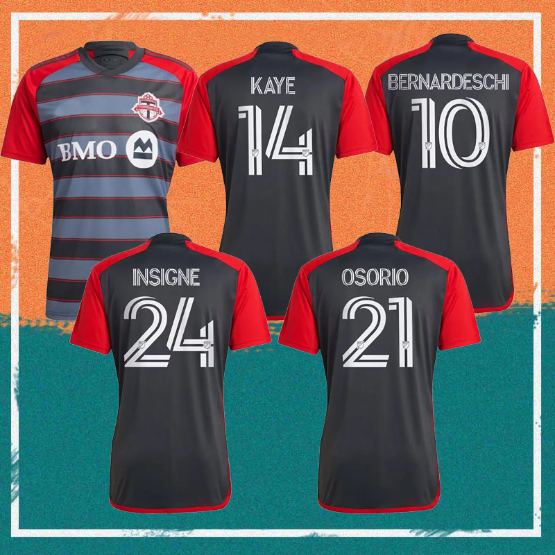 23/24 Toronto FC Player Version Soccer Jerseys 2023 #10 BERNARDESCHI #21 INSIGNE Shirt #14 KAYE #21 OSORIO Football Uniform, Home player version
23/24 Toronto FC Player Version Soccer Jerseys 2023 #10 BERNARDESCHI #21 INSIGNE Shirt #14 KAYE #21 OSORIO Football Uniform, Home player version