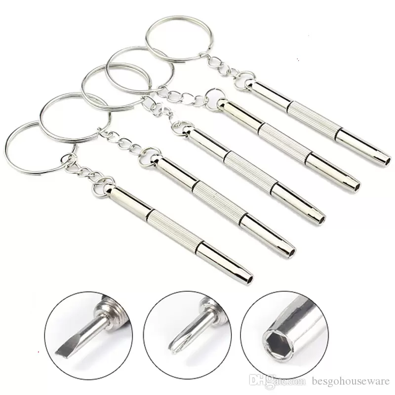 3 in 1 Eyeglass Screwdriver Keychain Repair Glasses Watch Phone Triple Versatile Small Screwdriver Eyeglass Mini Screwdriver
3 in 1 Eyeglass Screwdriver Keychain Repair Glasses Watch Phone Triple Versatile Small Screwdriver Eyeglass Mini Screwdriver