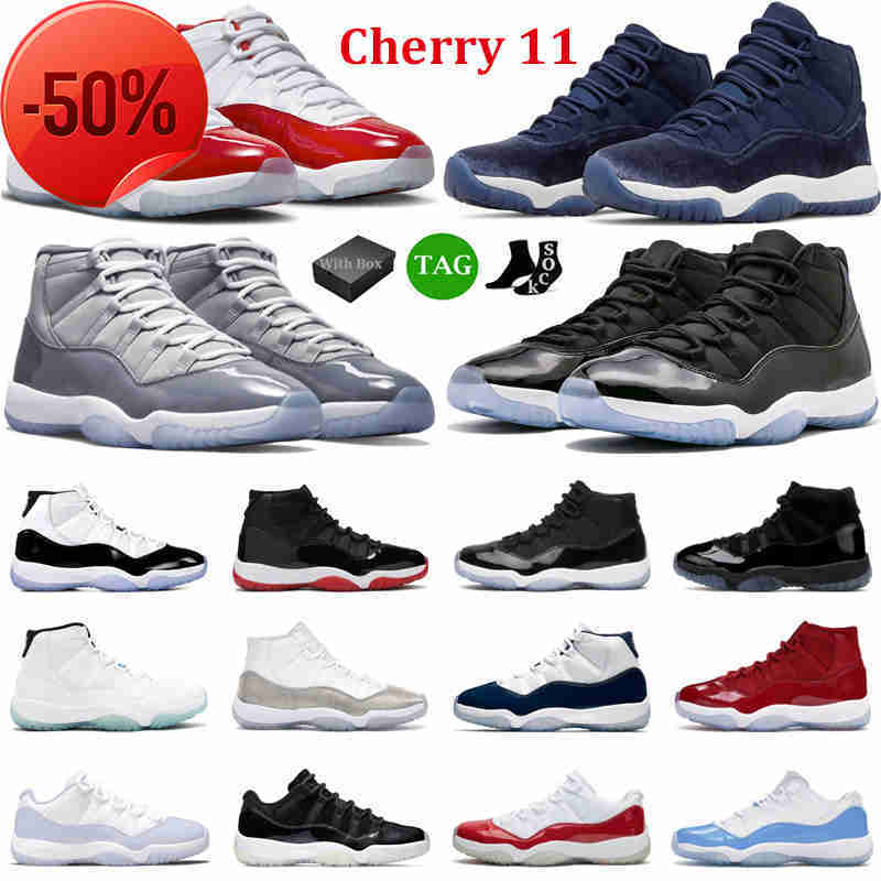 11 Cherry Basketball Shoes Men Women Jumpman 11s Midnight Navy Cool Grey 25th Anniversary Concord Gamma Blue Mens Trainers Sport Sneakers, #8
11 Cherry Basketball Shoes Men Women Jumpman 11s Midnight Navy Cool Grey 25th Anniversary Concord Gamma Blue Mens Trainers Sport Sneakers, #8