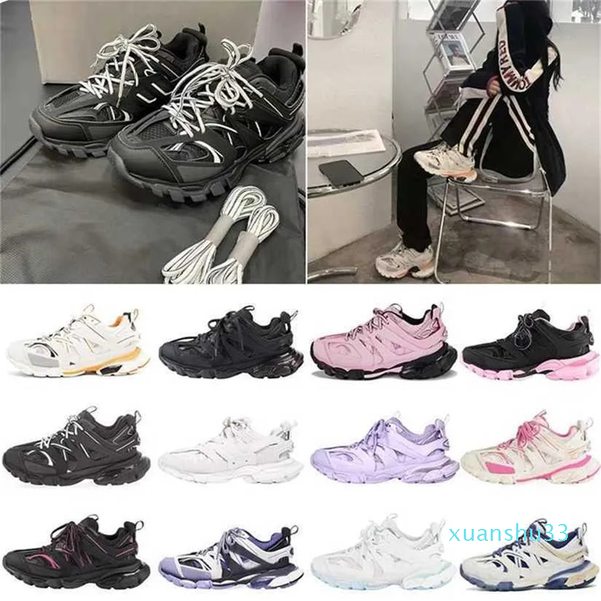 Luxury Brand Designer Mens Womens Track 3 3.0 Casual Shoes Triple White Black Sneakers Tess.s. Gomma Leather Trainer Nylon Printed Platform Trainers Shoes, 10
Luxury Brand Designer Mens Womens Track 3 3.0 Casual Shoes Triple White Black Sneakers Tess.s. Gomma Leather Trainer Nylon Printed Platform Trainers Shoes, 10