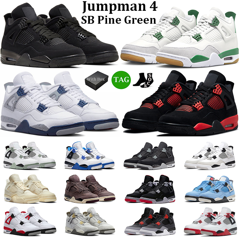 Hotsale Jumpman 4 Basketball Shoes Men Women 4s Black Cat Pine Green Seafoam Military Black Red Thunder Bred P OG air shoe, #15 
Hotsale Jumpman 4 Basketball Shoes Men Women 4s Black Cat Pine Green Seafoam Military Black Red Thunder Bred P OG air shoe, #15