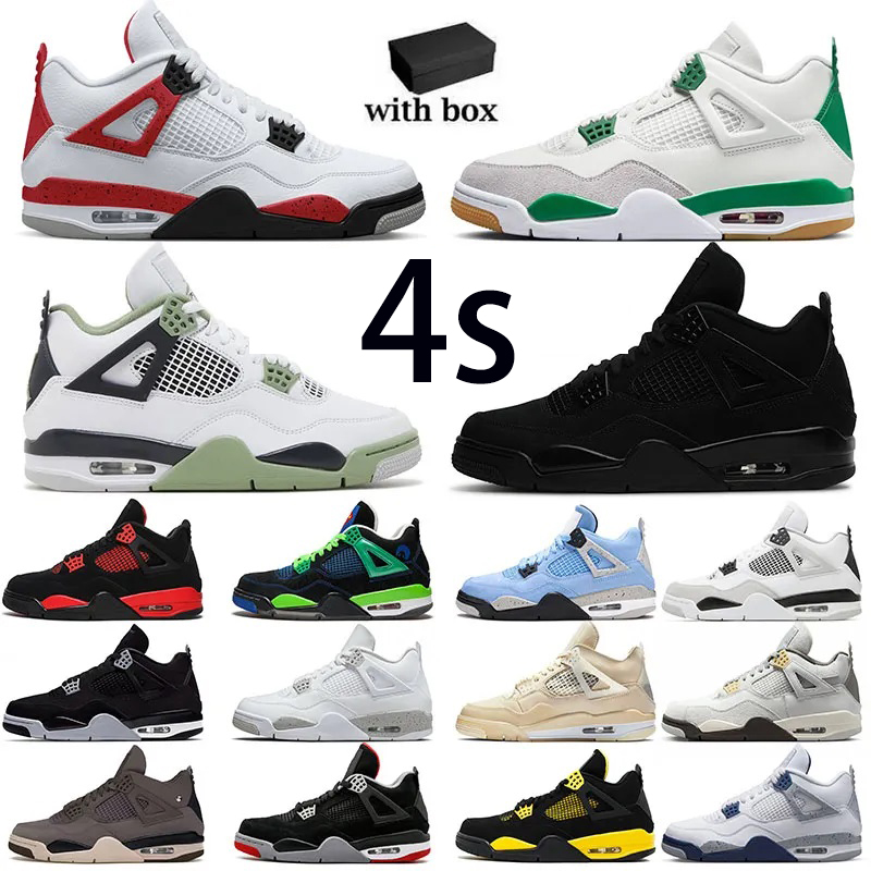 Sports shoes basketball shoes jumpman 4 type family Military Black 4s Black Cat Red Thunder University Blue Infrared Orange Metallic Royalty Jack outdoor sneakers
Sports shoes basketball shoes jumpman 4 type family Military Black 4s Black Cat Red Thunder University Blue Infrared Orange Metallic Royalty Jack outdoor sneakers