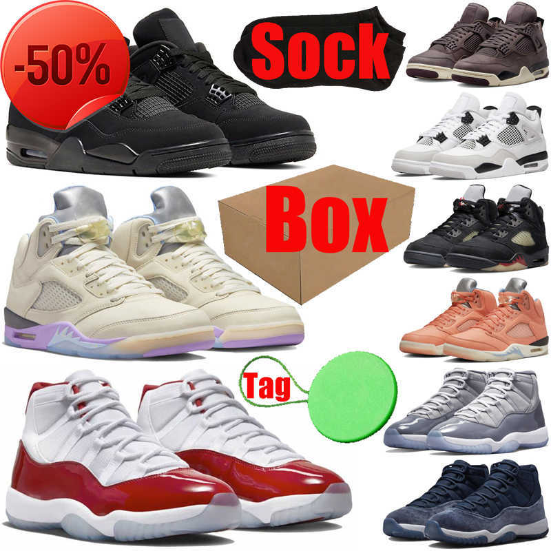 Box With Cherry 4 5 11 basketball shoes for mens womens jumpman 4s 5s 11s Military Black Cats Canvas Cool Grey A Ma Maniere sail Off Noir, #26 easter 36-47
Box With Cherry 4 5 11 basketball shoes for mens womens jumpman 4s 5s 11s Military Black Cats Canvas Cool Grey A Ma Maniere sail Off Noir, #26 easter 36-47