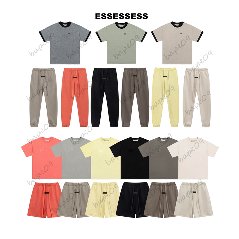 ESS Mens Designer T Shirt Men Women Letter Print Tshirts Black White T-Shirt Short Sleeve Hip Hop Clothing Couple Outfit Unisex
ESS Mens Designer T Shirt Men Women Letter Print Tshirts Black White T-Shirt Short Sleeve Hip Hop Clothing Couple Outfit Unisex