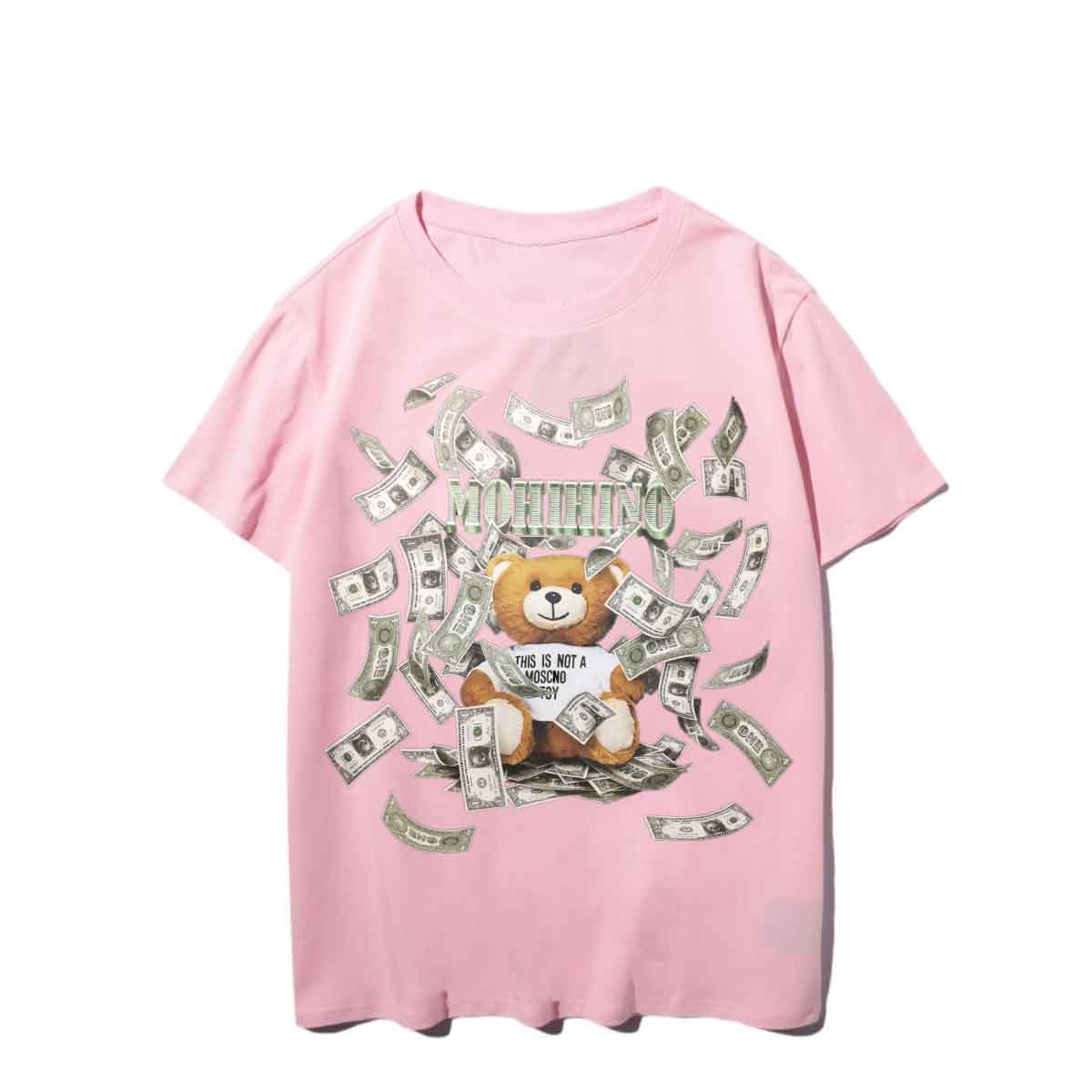 Designer Mens T Shirts Moscno High quality Men Clothing Causal T-Shirts Man Short Sleeve US size S-2XL, Moschin-b@g
Designer Mens T Shirts Moscno High quality Men Clothing Causal T-Shirts Man Short Sleeve US size S-2XL, Moschin-b@g
