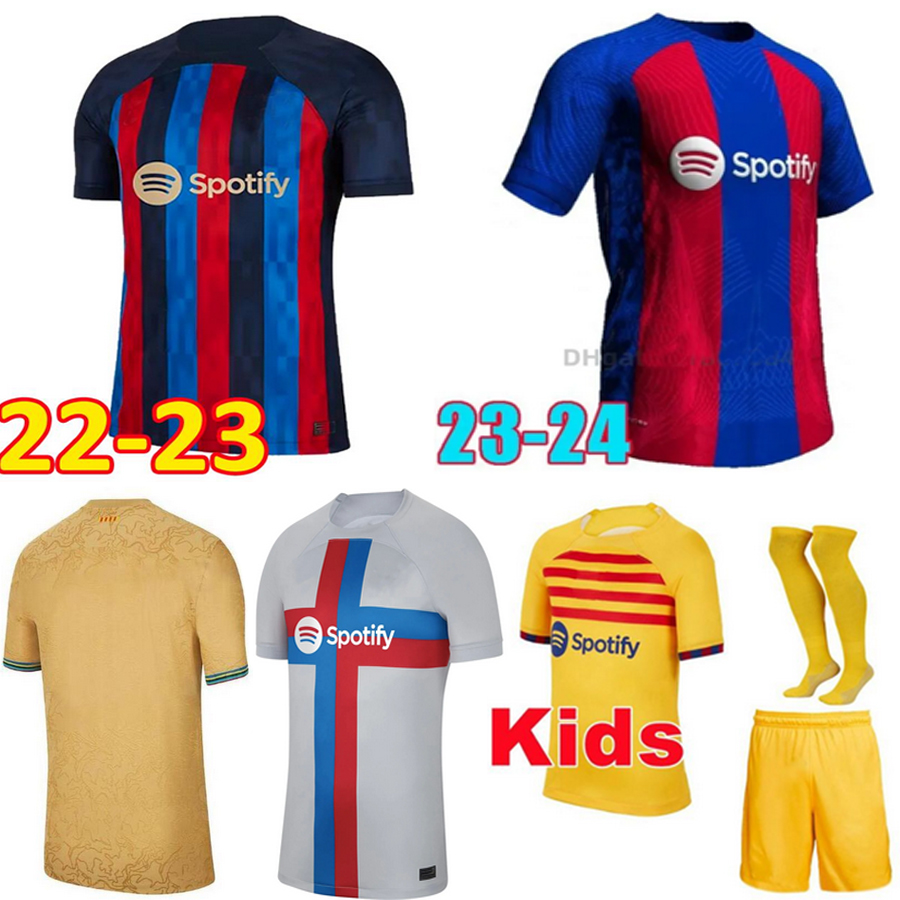 22 23 24 LEWANDOWSKI soccer jerseys PEDRI GAVI ROSALIA bARCa camiseta de futbol AUBA PEDRI ANSU FATI COUTINHO football shirts men kids kit F.DE JONG DEST GAVI uniform, 23-24 yellow kit+socks withlogo
22 23 24 LEWANDOWSKI soccer jerseys PEDRI GAVI ROSALIA bARCa camiseta de futbol AUBA PEDRI ANSU FATI COUTINHO football shirts men kids kit F.DE JONG DEST GAVI uniform, 23-24 yellow kit+socks withlogo