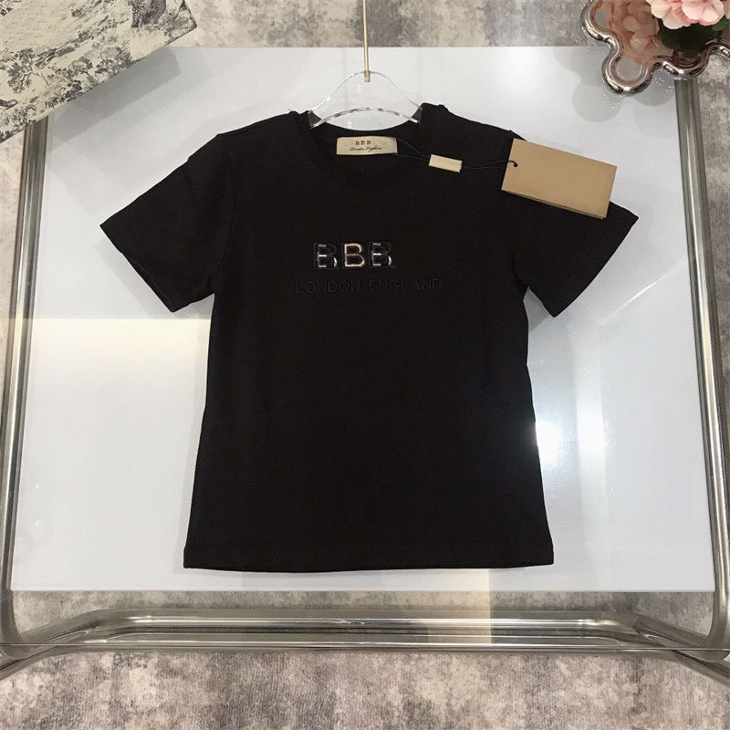 Designer Brand Baby Kids Clothing Boys Luxury Short Sleeved Tshirt Girls Letter Clothes Childrens Clothes Fashion Sunmmer Clothing, Black
Designer Brand Baby Kids Clothing Boys Luxury Short Sleeved Tshirt Girls Letter Clothes Childrens Clothes Fashion Sunmmer Clothing, Black