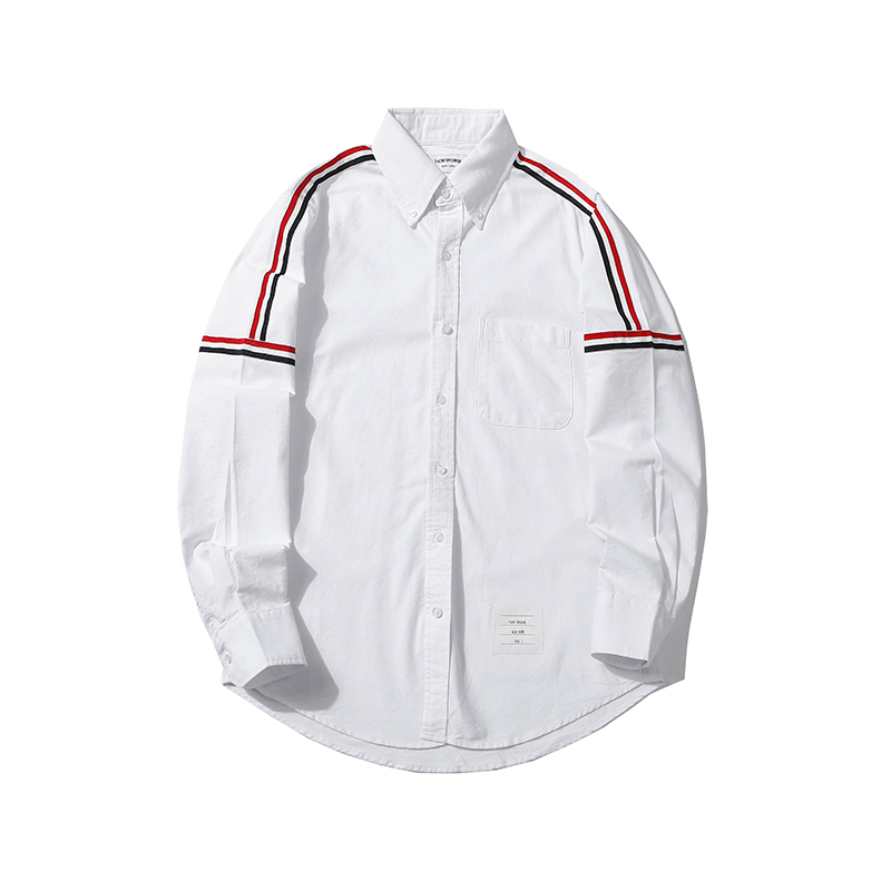 Thom Browne Men Casual Shirts Luxury Brand Shirts trend Long sleeve US size S-XL, B@g
Thom Browne Men Casual Shirts Luxury Brand Shirts trend Long sleeve US size S-XL, B@g