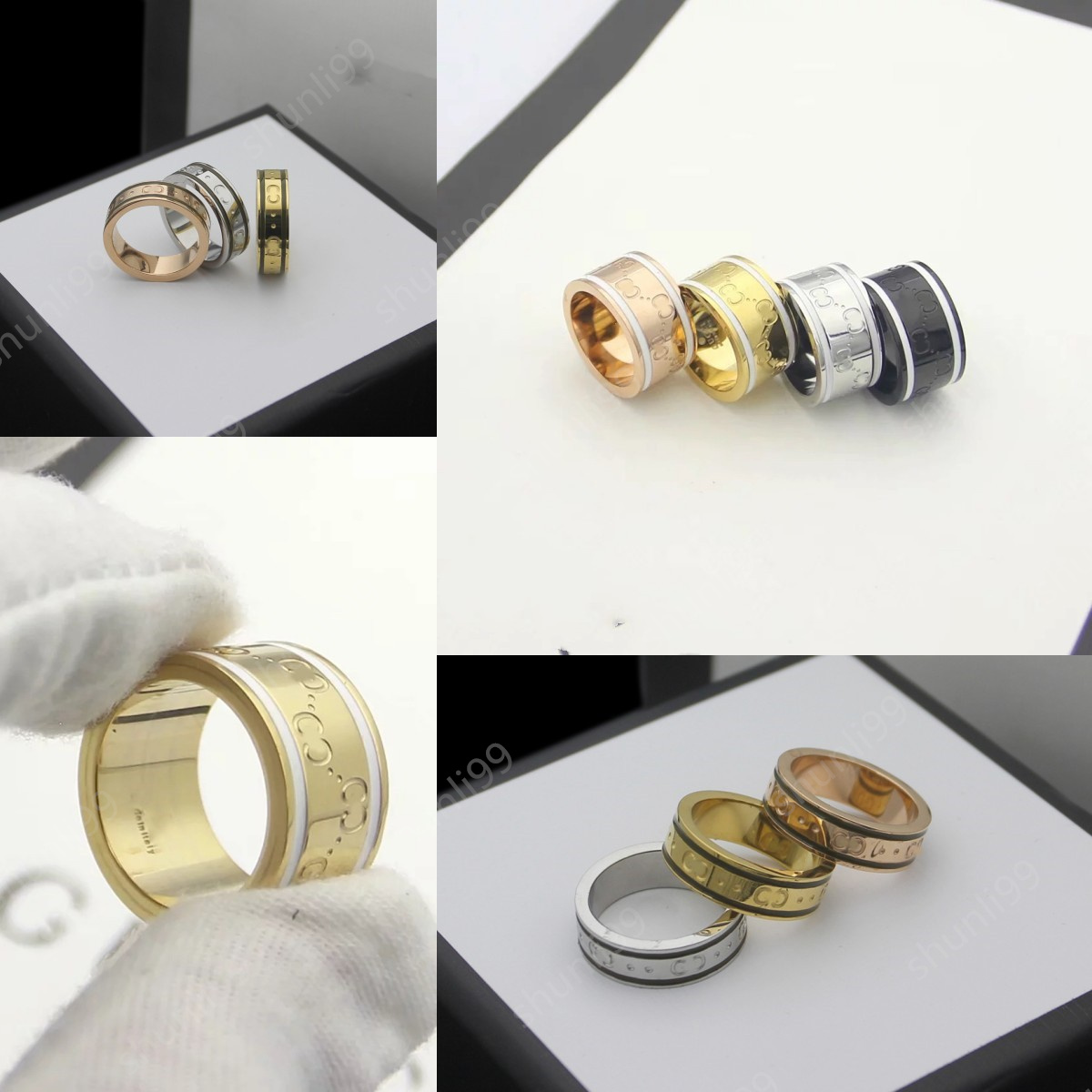 Luxury Designer Band Ring Fashion Mens Womens Jewelry Ring Titanium Steel Carved Letter Pattern Lover Jewelry
Luxury Designer Band Ring Fashion Mens Womens Jewelry Ring Titanium Steel Carved Letter Pattern Lover Jewelry