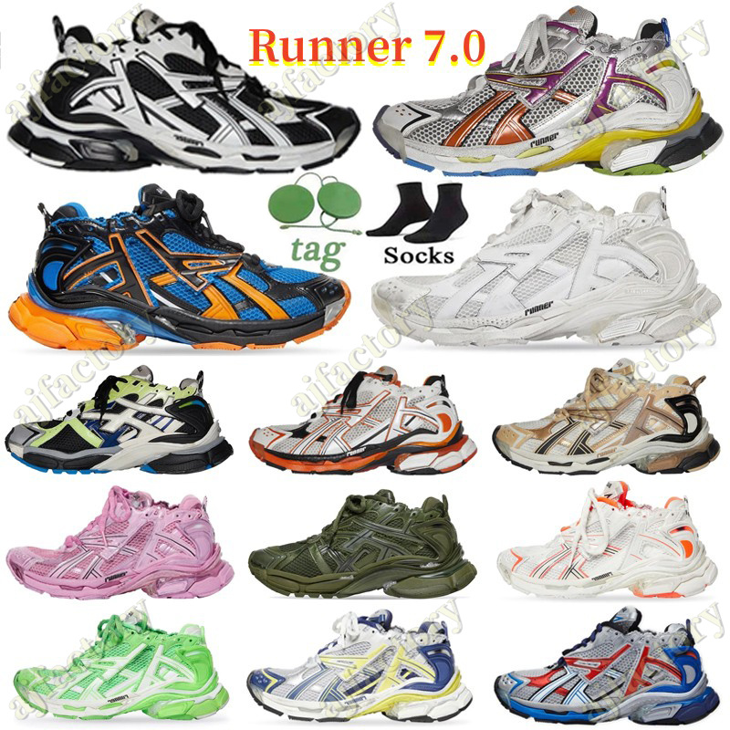 2023 Designers Runner 7.0 Casual Shoes demna Women Men Trainers Beige Black White Running Shoe Trend Multicolor Jogging sneakers
2023 Designers Runner 7.0 Casual Shoes demna Women Men Trainers Beige Black White Running Shoe Trend Multicolor Jogging sneakers