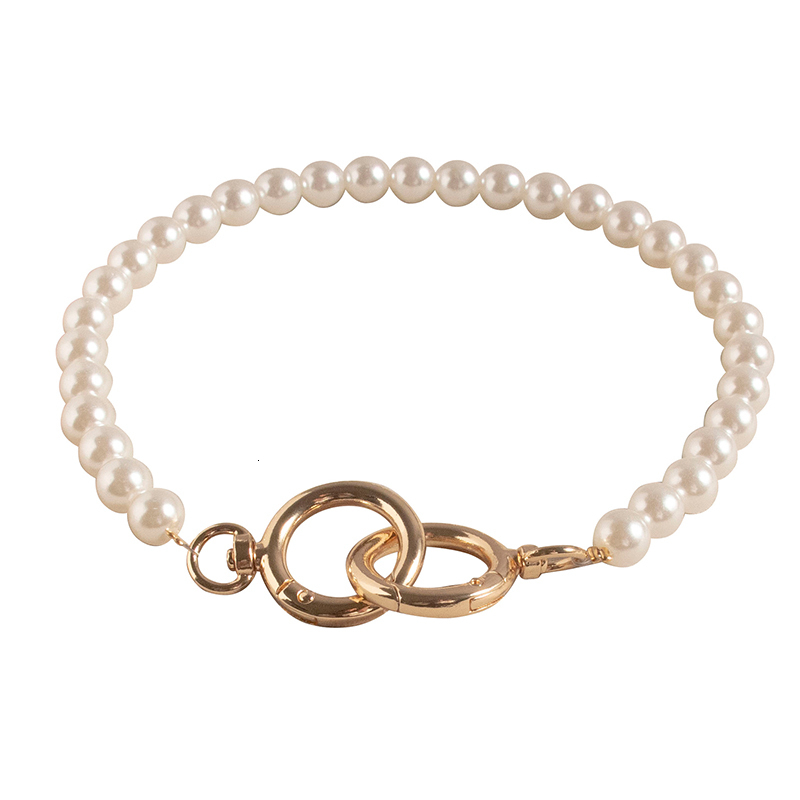 Bag Parts Accessories Pearl Strap For s Handbag Handles DIY Women Shoulder Crossbody Chain Replacement Purse 230320