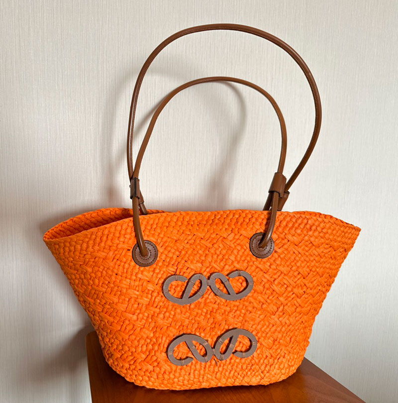 Women Beach Bag Grass Knitting Designer Bag Leisure Travel Outing Woven Tote Bags Large Capacity Classic hand made Shoulder Straw Bags, Orange
Women Beach Bag Grass Knitting Designer Bag Leisure Travel Outing Woven Tote Bags Large Capacity Classic hand made Shoulder Straw Bags, Orange