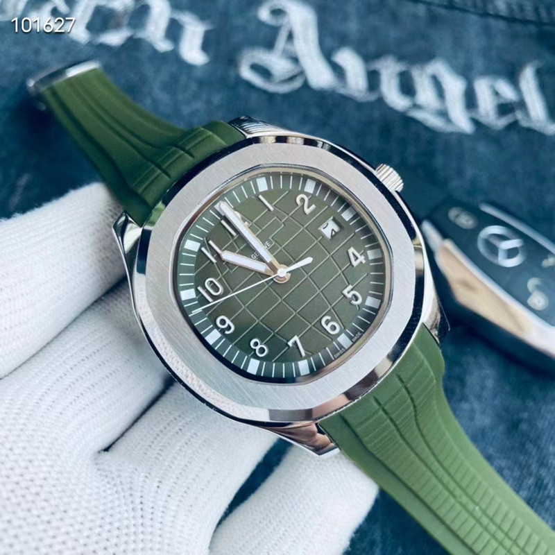 mens automatic mechanical watches 40mm full stainless steel Rubber strap wristwatches Mineral crystal glass PATE Top luxury Brand watch Nautilus montre de luxe
mens automatic mechanical watches 40mm full stainless steel Rubber strap wristwatches Mineral crystal glass PATE Top luxury Brand watch Nautilus montre de luxe