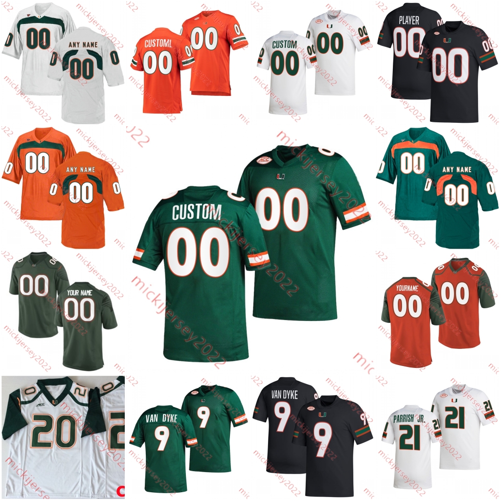 Stitched JIM KELLY Miami Hurricanes Football Jersey Ted Hendricks Warren Sapp Melvin Bratton Dan Morgan Ken Dorsey Kellen Winslow II Andre Johnson Miami Jerseys