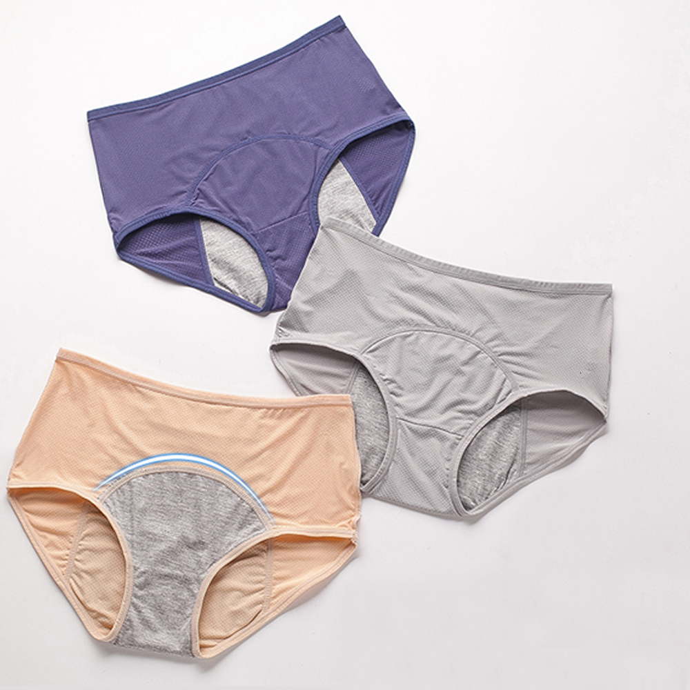 Womens Panties Menstrual Briefs Leak Proof Incontinence Environmetal Underwear Period Panties High Warm Female Women Sexy Pants Drop 230320