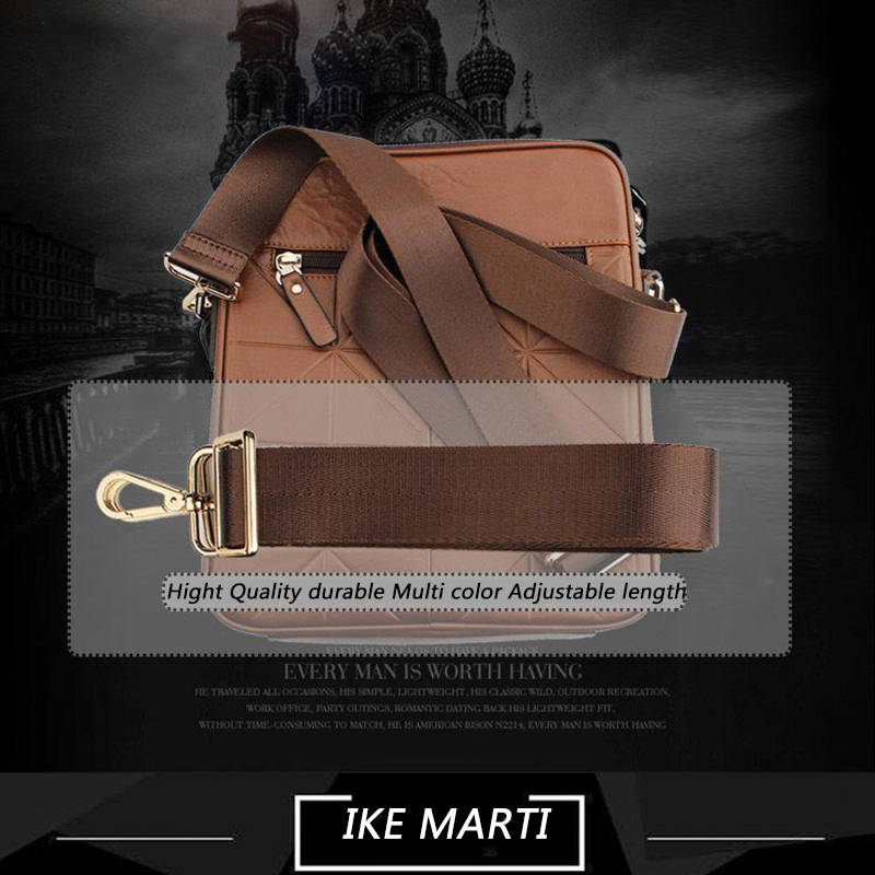 Bag Parts Accessories 80140CM Replacement Shoulder Strap For Briefcase Men Crossbody s Adjustable Black Women 230320