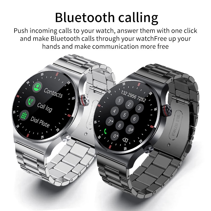 LIGE ECG PPG Bluetooth Call Smart Watch Men 2022 Sports Bracelet NFC Waterproof Custom Watch Face Men SmartWatch For IOS Android