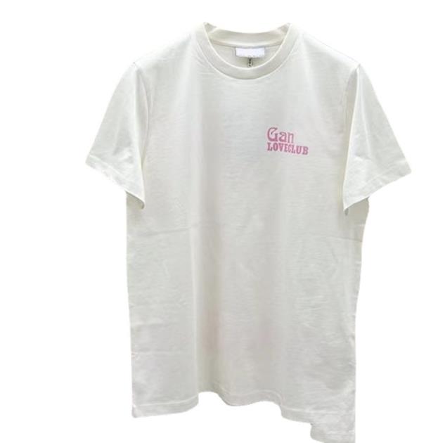 23SS Designer Ganni Men' T Shirts Top Letter Laminated Print Short Sleeve High Street Loose Oversize Casual T-shirt 100% Pure Cotton Tops for Men and Women Denmark, White
23SS Designer Ganni Men' T Shirts Top Letter Laminated Print Short Sleeve High Street Loose Oversize Casual T-shirt 100% Pure Cotton Tops for Men and Women Denmark, White
