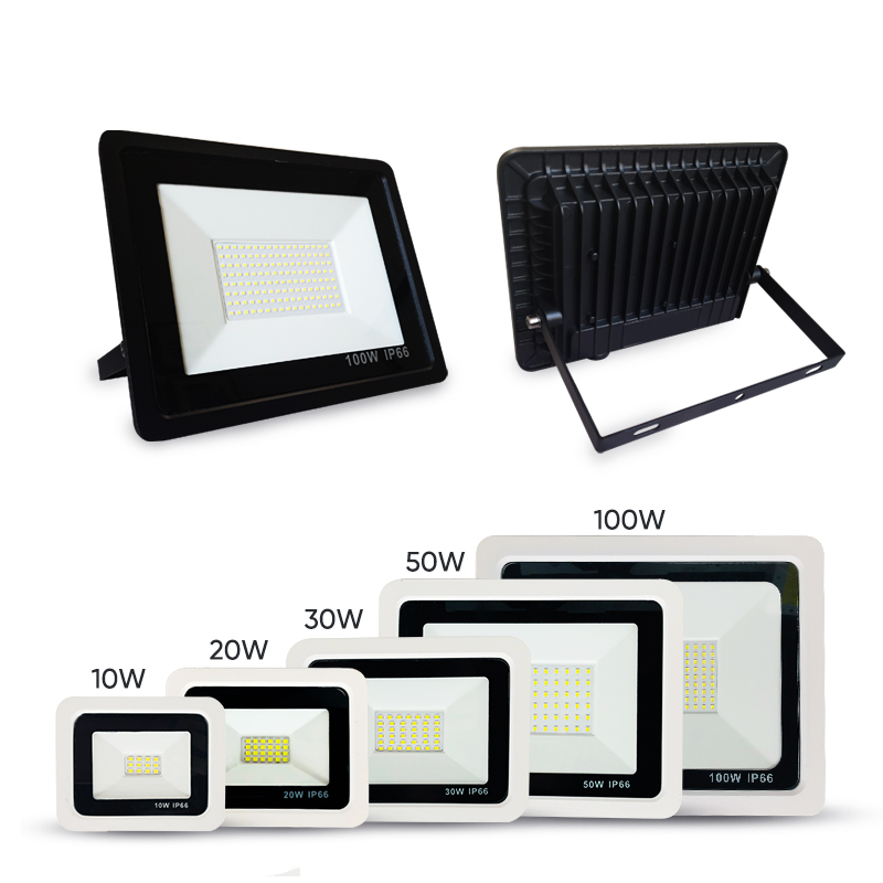 

LED Floodlight 10W 20W 30W 50W 100W IP66 Waterproof AC85-265 Outdoor Wall Light Flood Light Spotlight