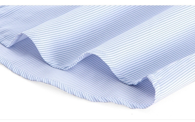 Men's Casual Shirts high quality autumn men plus size office shirts long sleeve cotton 8XL 10XL 12XL oversize striped shirts formal shirt blue bl