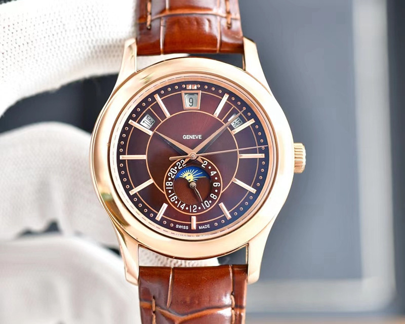 Four needles mens automatic mechanical watches 40mm full stainless steel leather strap wristwatches PATE Top luxury Brand watch Moon Phase Geneva montre de luxe
Four needles mens automatic mechanical watches 40mm full stainless steel leather strap wristwatches PATE Top luxury Brand watch Moon Phase Geneva montre de luxe