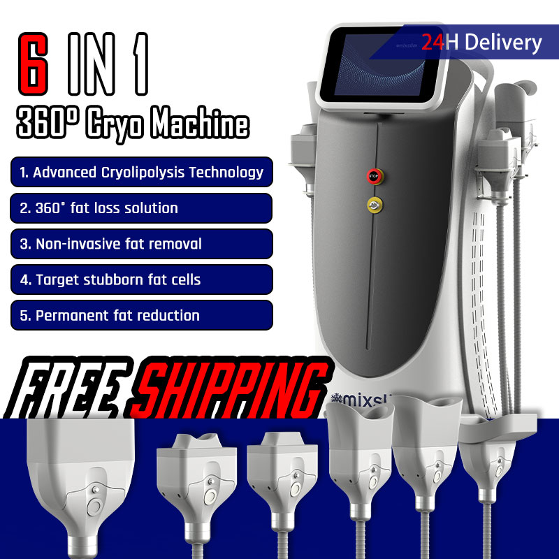 2023 Newest Fat Freezing Cryolipolysis Machine 4 Handle