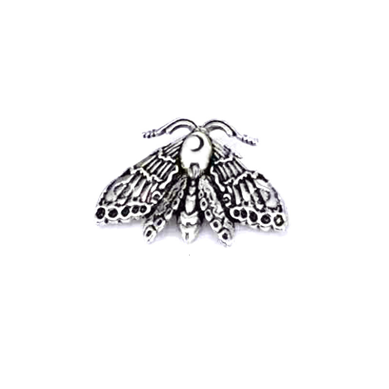 Charms hzew 50pcs accessories Animal moth skull head pendant for women man Accessories 230320z
