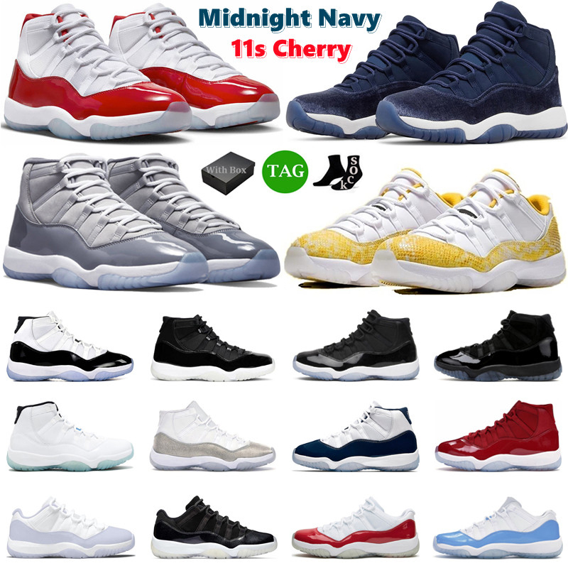 With Box Jumpman 11 Basketball Shoes Men Women 11s Cherry Midnight Navy Velvet Cool Grey 25th Anniversary Bred Mens Trainers Sport Sneakers, # 10
With Box Jumpman 11 Basketball Shoes Men Women 11s Cherry Midnight Navy Velvet Cool Grey 25th Anniversary Bred Mens Trainers Sport Sneakers, # 10