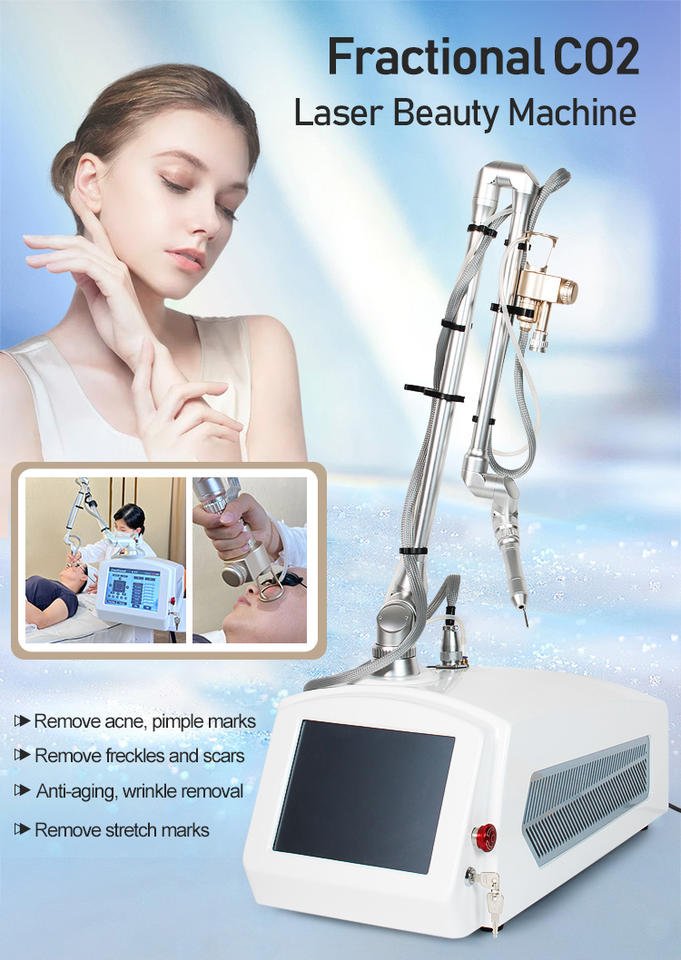 New Co2 Laser Skin Resurfacing Skin Rejuvenation Beauty Equipment Portable