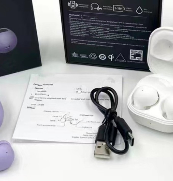 Buds TWS 2 Pro True Sports Wireless Earbuds Bluetooth Earphone 9D Stereo Headset Ipx7 Headphones For All Smartphones Factory Wholesale 1