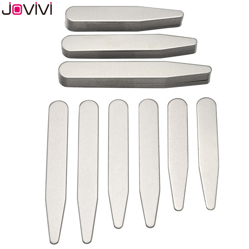 Cuff Links Jovivi Mens Metal Collar Stays Bones Stiffeners 22"25"275 "3" inch Stay for Men's Business Shirt 36 pcs40 pcs 2303