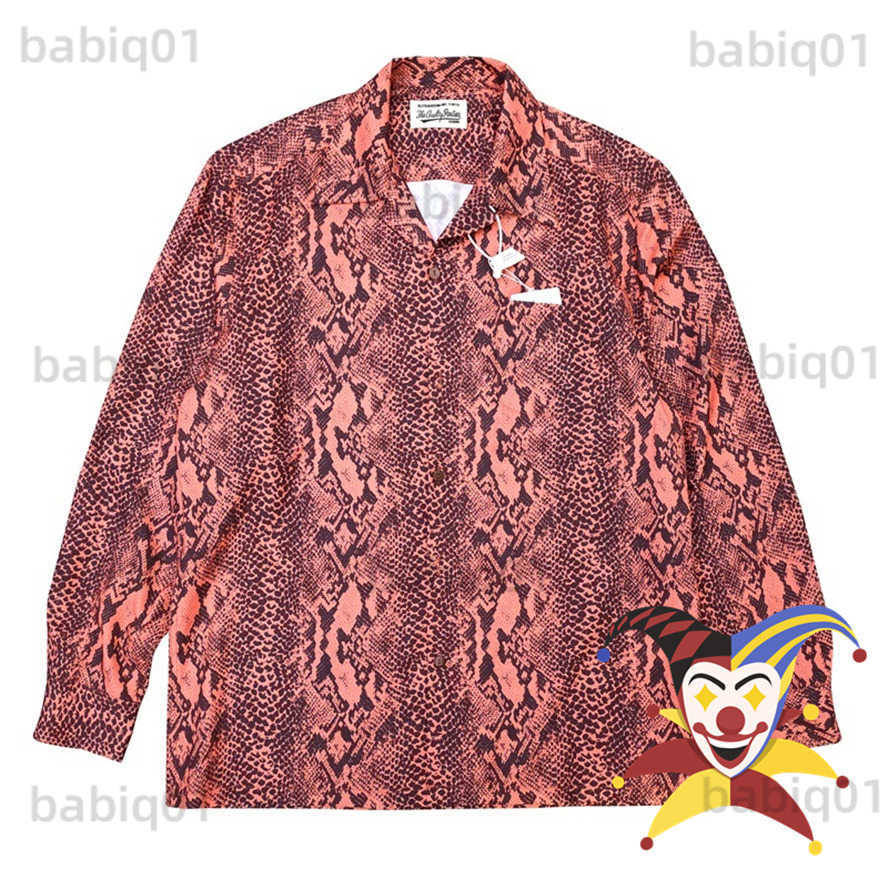 Men's Casual Shirts Snake WACKO MARIA Shirt Men Women White Red Green Hawaiian Long Sleeve WACKO MARIA Shirts T230321, 11
Men's Casual Shirts Snake WACKO MARIA Shirt Men Women White Red Green Hawaiian Long Sleeve WACKO MARIA Shirts T230321, 11