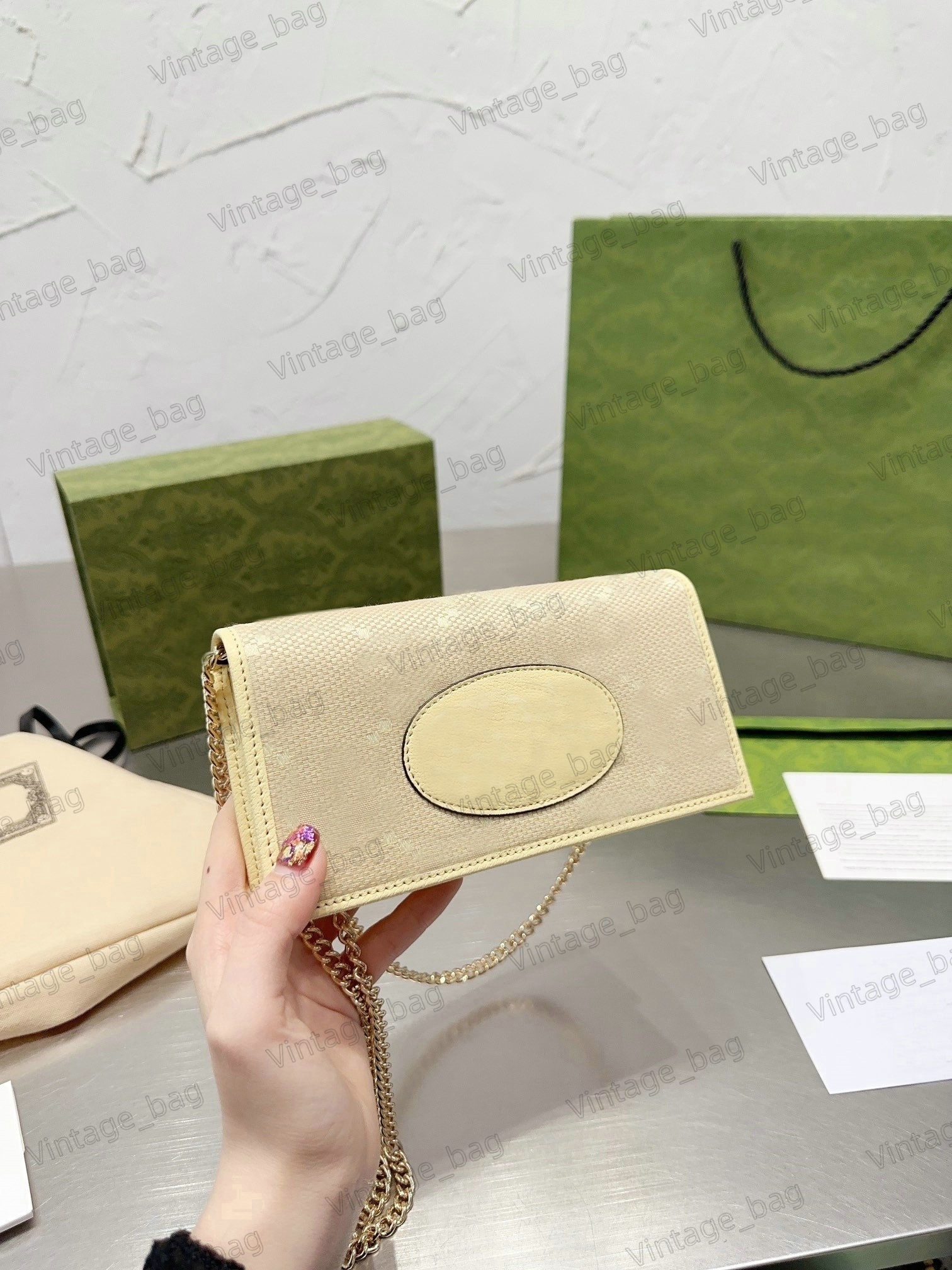 Horsebit 1955 Wallet with Chain Women Clutch Monograms Canvas Jacquard Double G Luxurys Mini Crossbody Shoulder Bag Macaron Color Purse Evening Bags, A-1
Horsebit 1955 Wallet with Chain Women Clutch Monograms Canvas Jacquard Double G Luxurys Mini Crossbody Shoulder Bag Macaron Color Purse Evening Bags, A-1