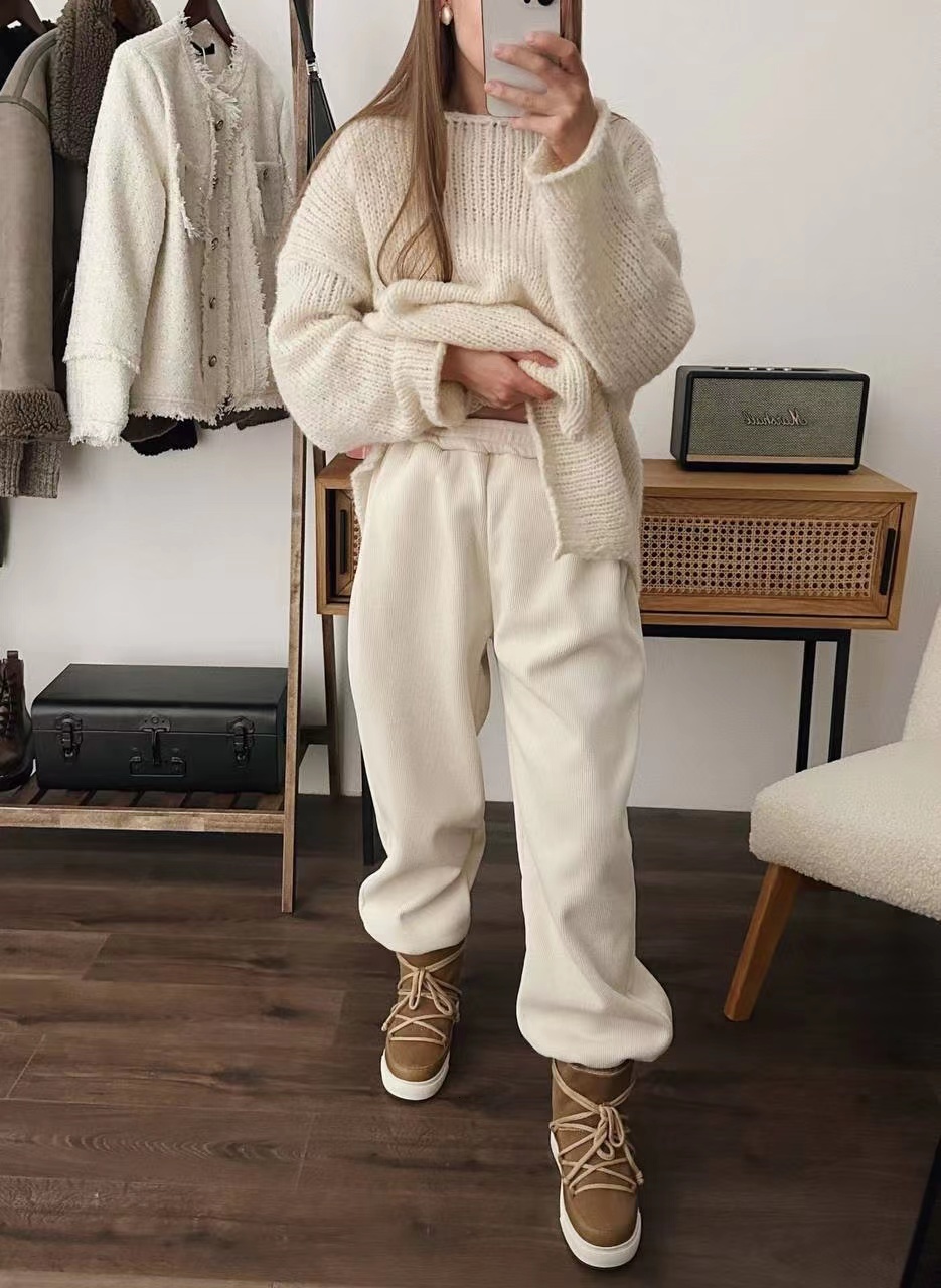 Women's Pants Capris white pants for women autumn winter 2829 230321