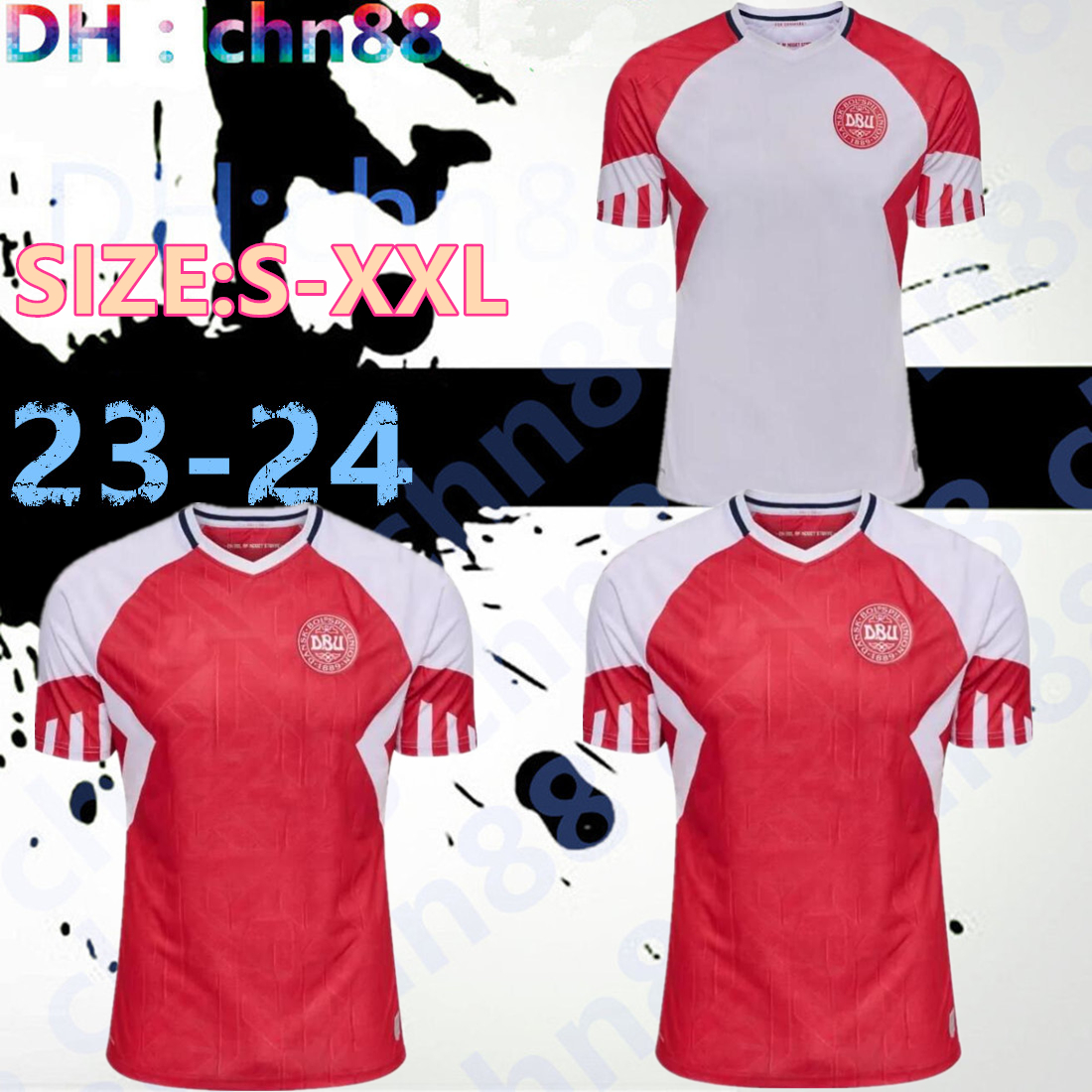 2023 Denmark Soccer Jerseys ERIKSEN HOME RED AWAY WHITE 23 24 HOJBJERG CHRISTENSEN SKOV OLSEN BRAITHWAITE DOLBERG football Shirts, 22-23 away
2023 Denmark Soccer Jerseys ERIKSEN HOME RED AWAY WHITE 23 24 HOJBJERG CHRISTENSEN SKOV OLSEN BRAITHWAITE DOLBERG football Shirts, 22-23 away