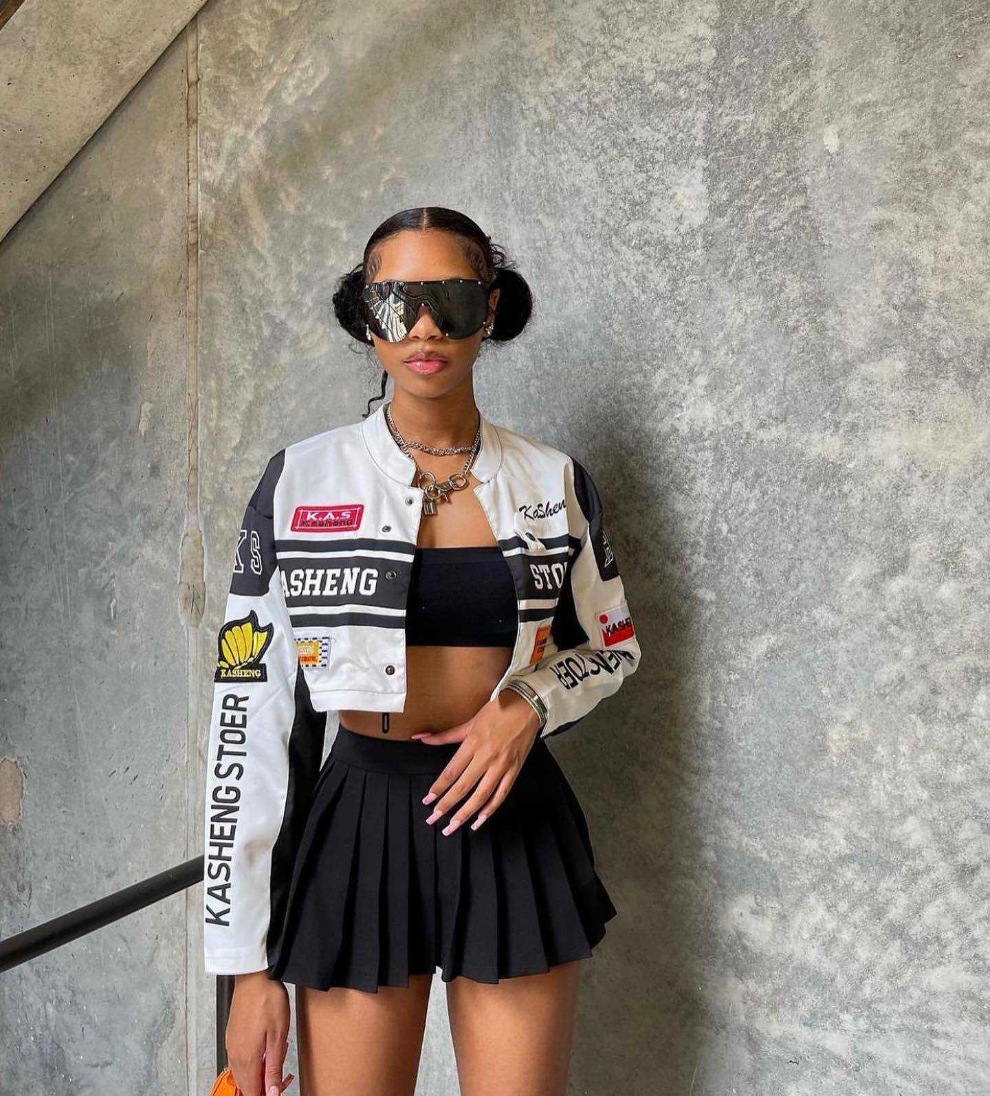 Women's Jackets Varsity Baseball Letterman Jacket Winter Clothes Women 2022 Cropped Cyber Y2K Streetwear Racing Bomber Jackets Autumn Coat T22111, Purple
Women's Jackets Varsity Baseball Letterman Jacket Winter Clothes Women 2022 Cropped Cyber Y2K Streetwear Racing Bomber Jackets Autumn Coat T22111, Purple
