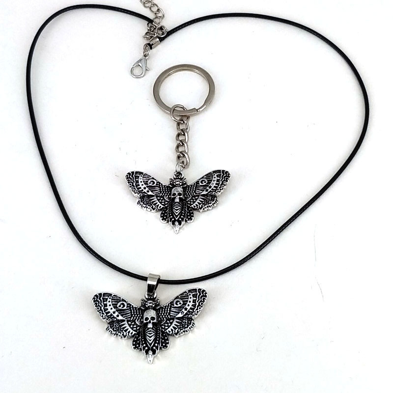 Charms hzew 50pcs accessories Animal moth skull head pendant for women man Accessories 230320z
