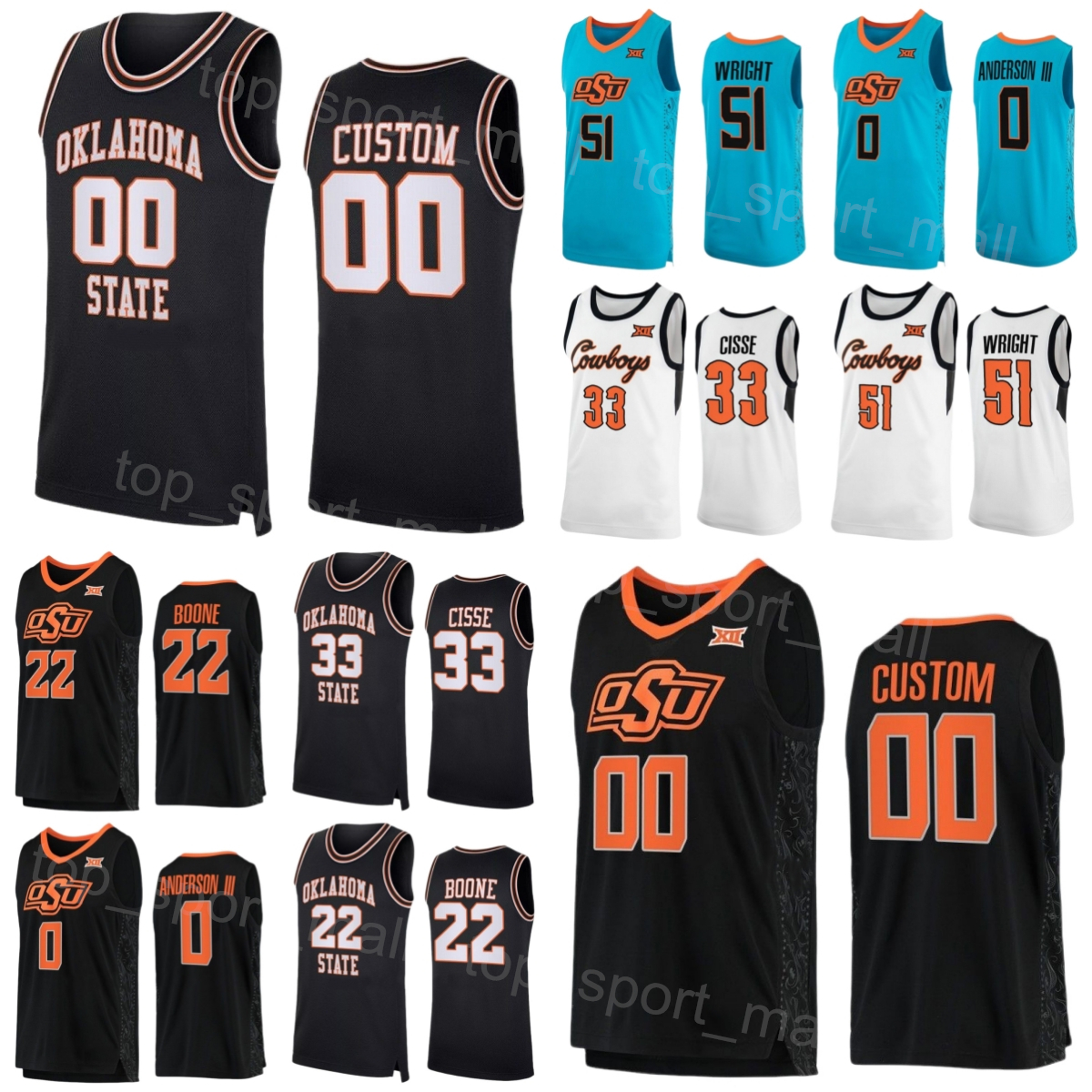 College Basketball Oklahoma State Cowboys Jersey 1 Bryce Thompson 22 Kalib Boone 0 Avery Anderson III 51 John-Michael Wright 5 Caleb Asberry 33 Moussa Cisse NCAA, White
College Basketball Oklahoma State Cowboys Jersey 1 Bryce Thompson 22 Kalib Boone 0 Avery Anderson III 51 John-Michael Wright 5 Caleb Asberry 33 Moussa Cisse NCAA, White