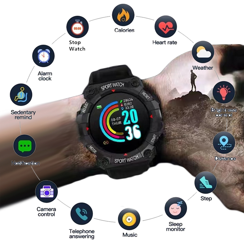 For Xiaomi Smart Watch Men Women Touch Screen Sports Fitness Wristwatch Waterproof Bluetooth For Android Ios FD68S Smartwatch
For Xiaomi Smart Watch Men Women Touch Screen Sports Fitness Wristwatch Waterproof Bluetooth For Android Ios FD68S Smartwatch