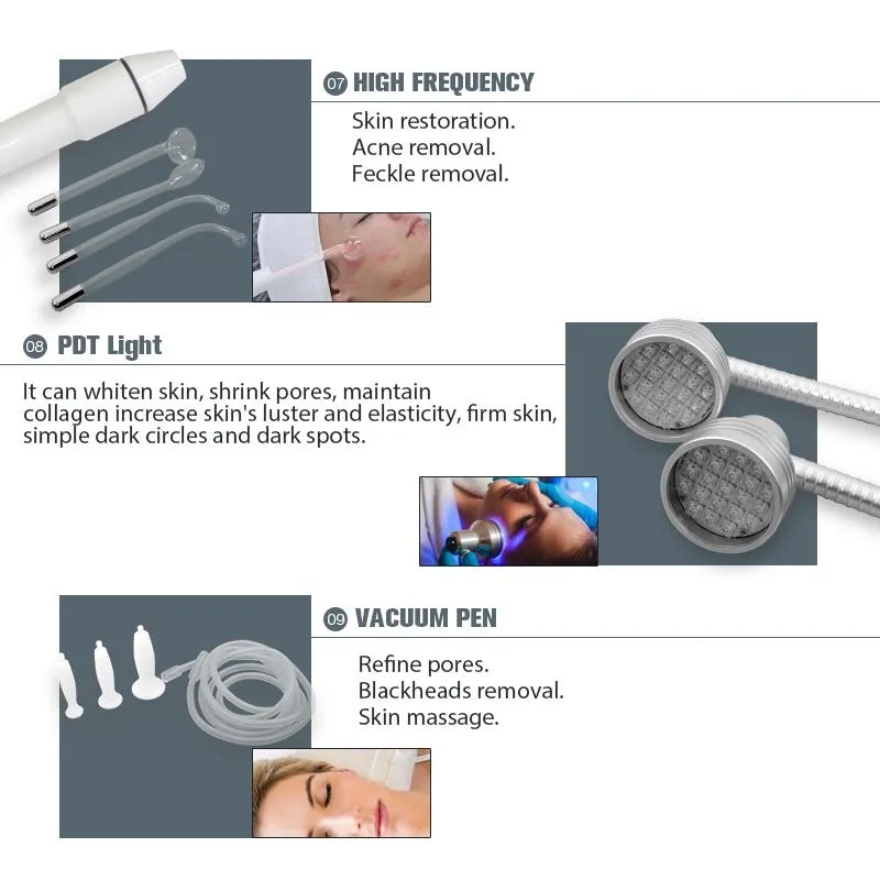 2023 Microdermabrasion Beauty Machine Hydra Dermabrasion Aqua Peeling Spa Beauty Machine Oxygen Jet Peel Equipment