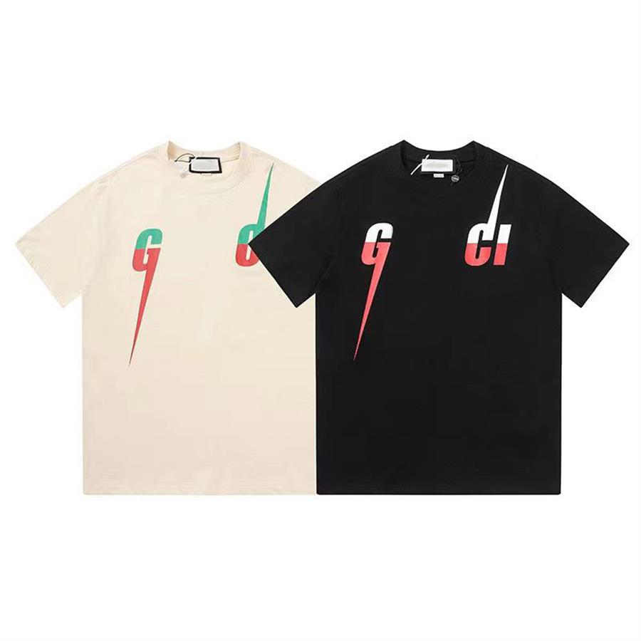 23 Early spring new T-shirt flash print short sleeve crew neck 100% cotton fashion everything loose couple casual top, Ivory
23 Early spring new T-shirt flash print short sleeve crew neck 100% cotton fashion everything loose couple casual top, Ivory