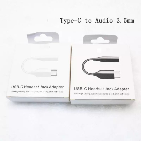 DHL Adapters Type-C USB-C male to 3.5mm Earphone cable Adapter AUX audio female Jack for Samsung S23 S22 S21 note 10 20 plus
DHL Adapters Type-C USB-C male to 3.5mm Earphone cable Adapter AUX audio female Jack for Samsung S23 S22 S21 note 10 20 plus