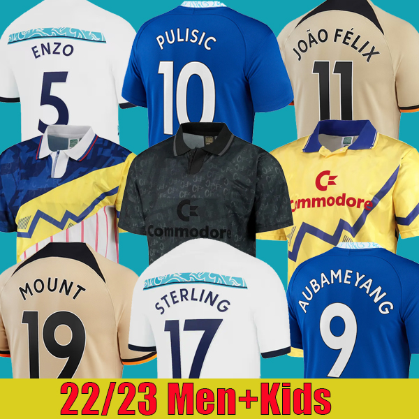 22 23 STERLING Soccer Jerseys ENZO MOUNT JOAO FELIX HAVERTZ MUDRYK JORGINHO ZIYECH 2023 PULISIC JAMES Football Shirt KANTE Men Kids kit retro Mash UP Black Out, Home
22 23 STERLING Soccer Jerseys ENZO MOUNT JOAO FELIX HAVERTZ MUDRYK JORGINHO ZIYECH 2023 PULISIC JAMES Football Shirt KANTE Men Kids kit retro Mash UP Black Out, Home